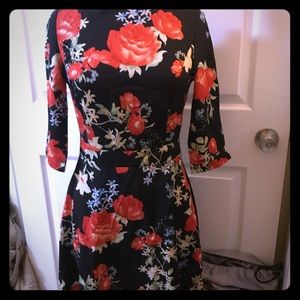 Beautiful dress, form fitting, a-line. Sz 0-4